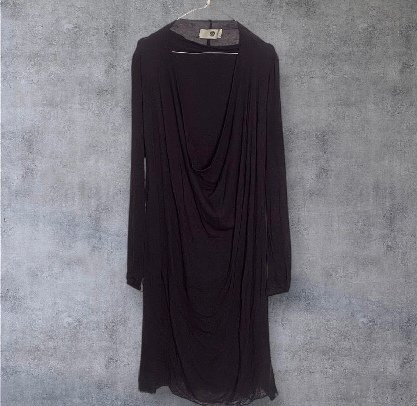 i The Draped Neckline Dress – Marc Le Bihan