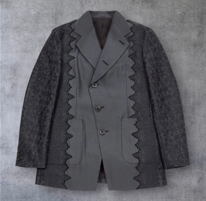 a The Lace Jacquard Blazer – Meagratia