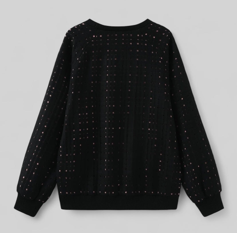 Miaoran • The Hand-Cut Wool Cloth Sweater