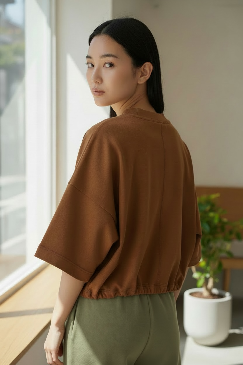 The Cropped Tee – Ujoh