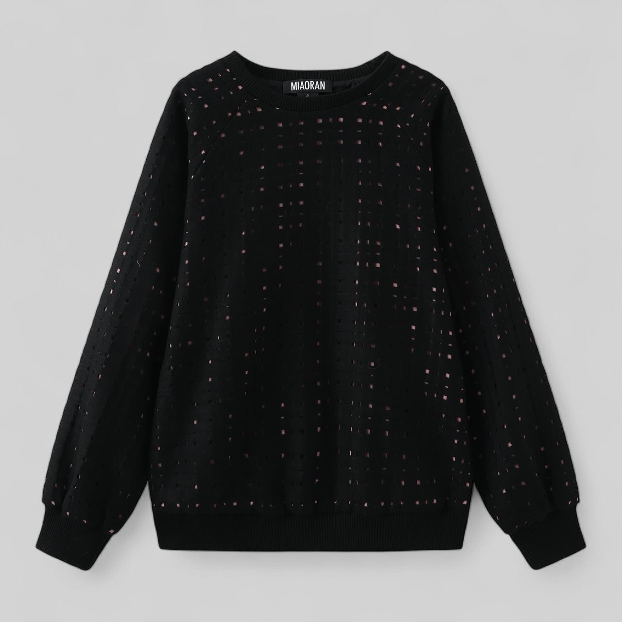 Miaoran • The Hand-Cut Wool Cloth Sweater