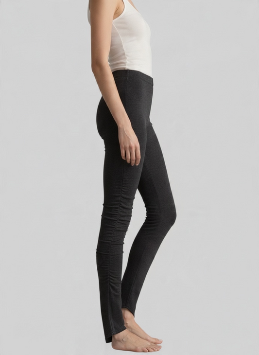 The charcoal couture knit leggings – Marc Le Bihan