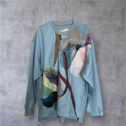 e The Floral Taffeta Pull – Ujoh