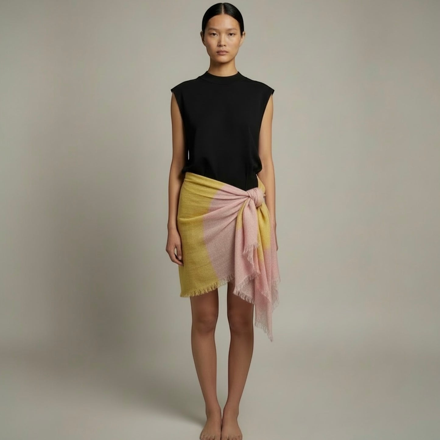 The Shaded Circles Scarf – Exquisite J
