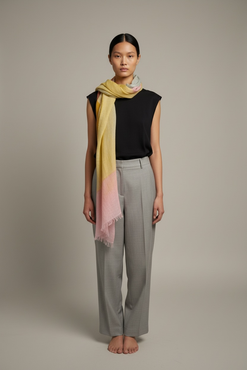 The Shaded Circles Scarf – Exquisite J