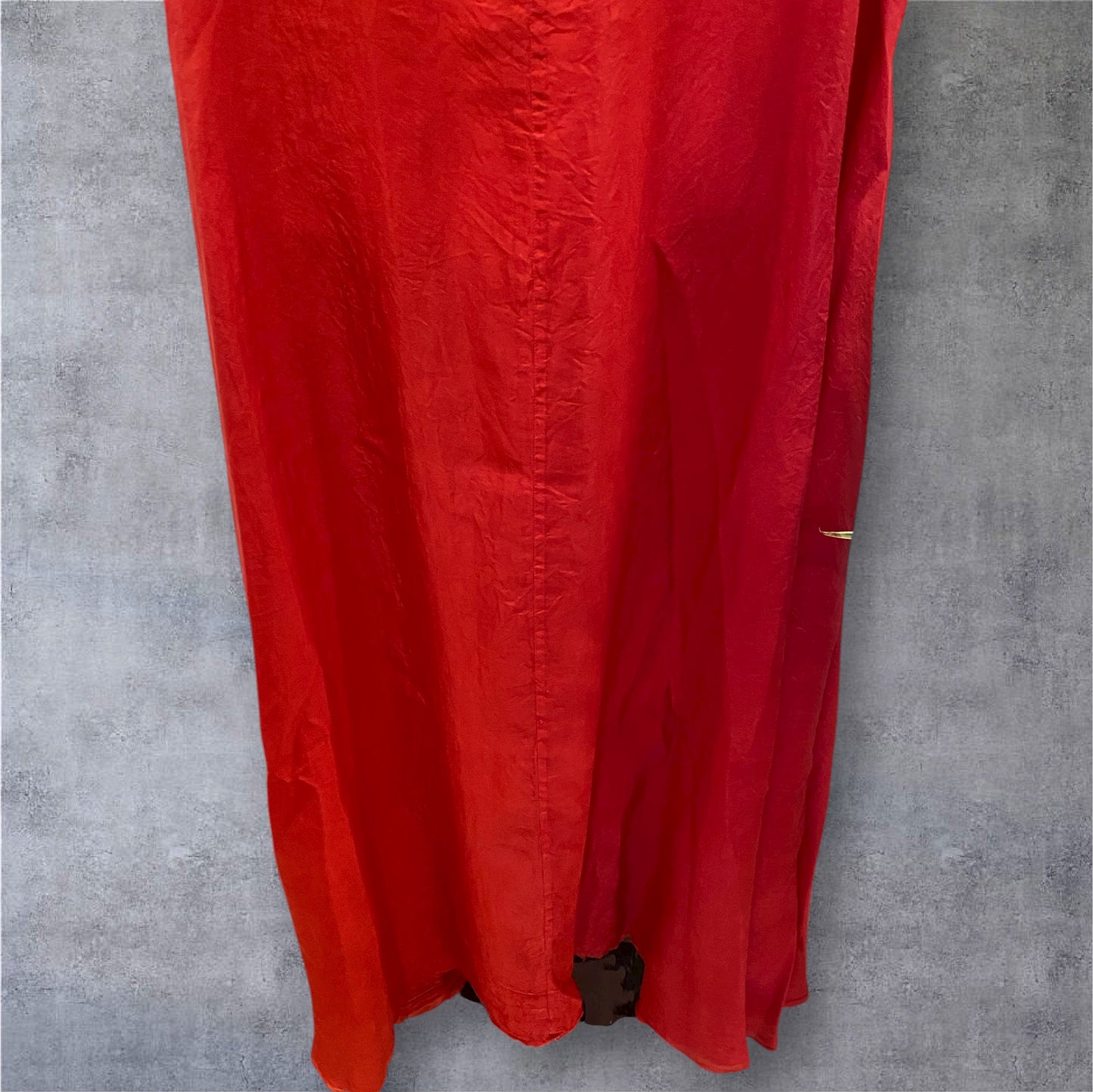 l The Rouge Draped Pongé Gown – Marc Le Bihan