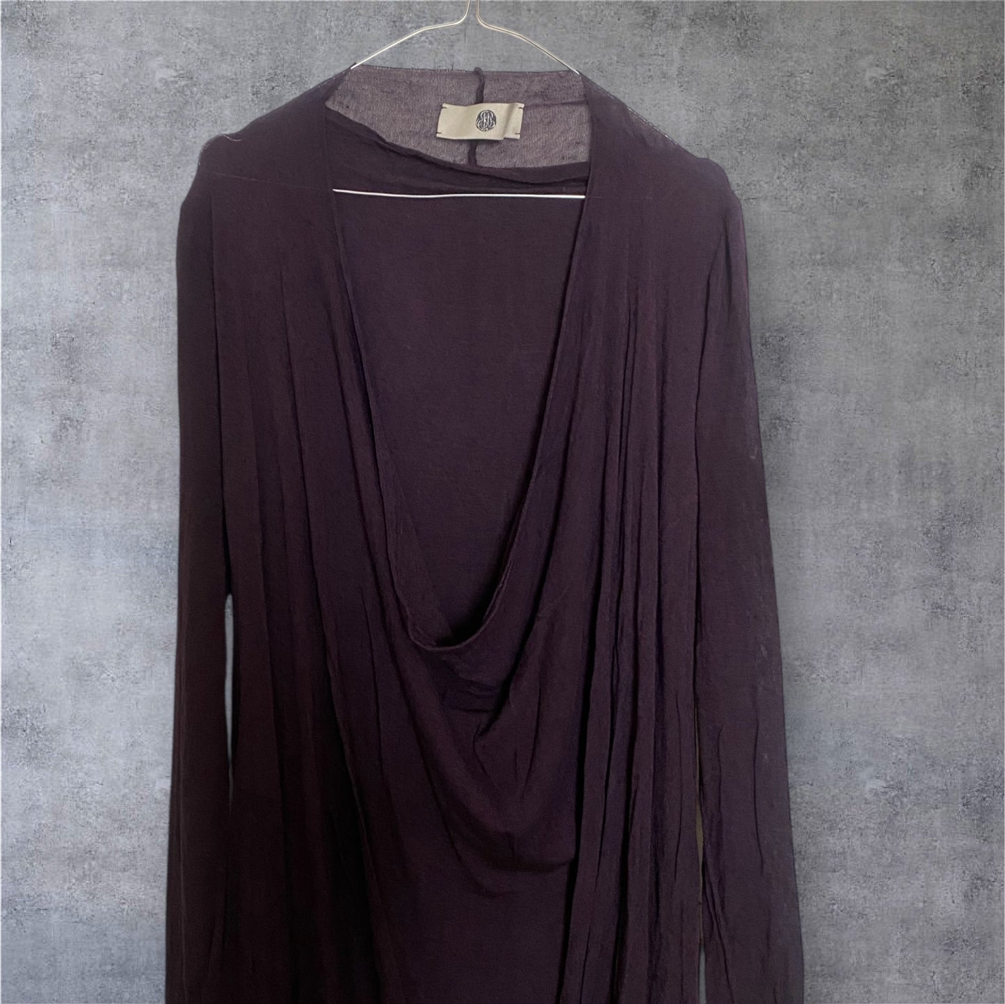 i The Draped Neckline Dress – Marc Le Bihan