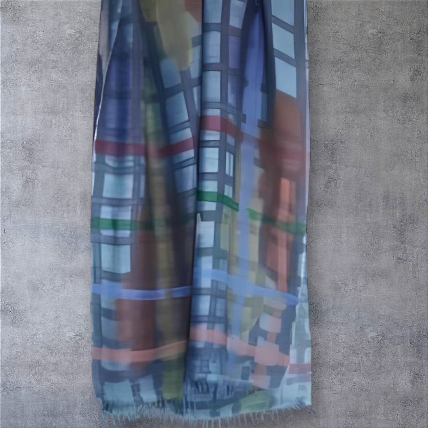 t The Handpainted Tartan Scarf – Exquisite J
