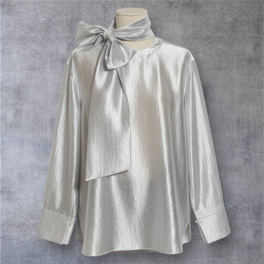 d The Silver Bow Tie Shirt – Ujoh