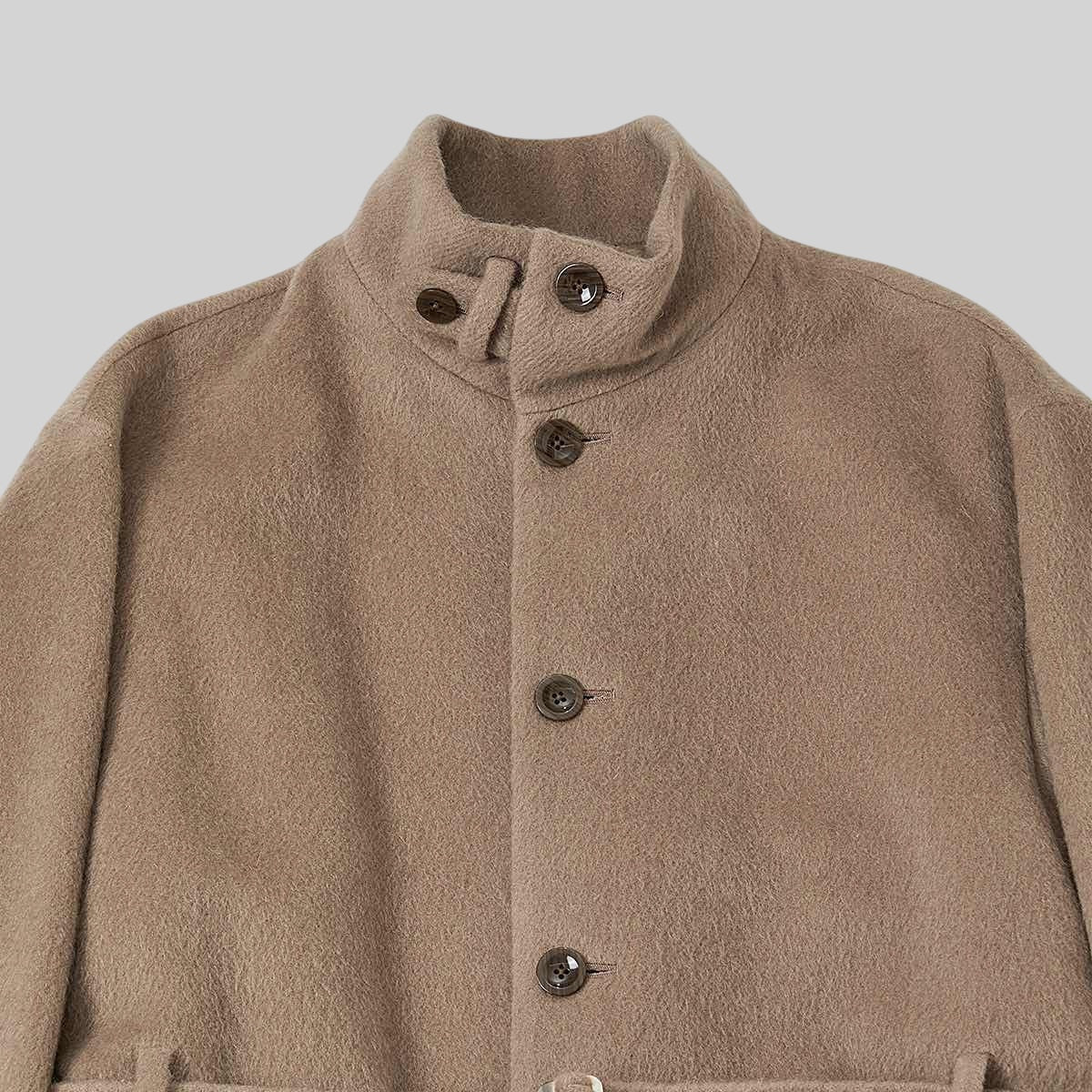 The camel bal collar coat – Meagratia