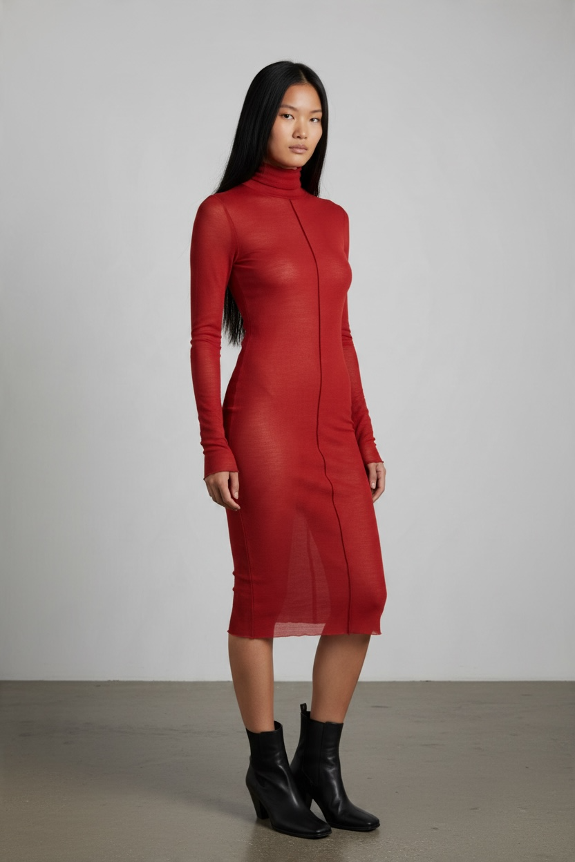 The high-neck dress – Marc Le Bihan