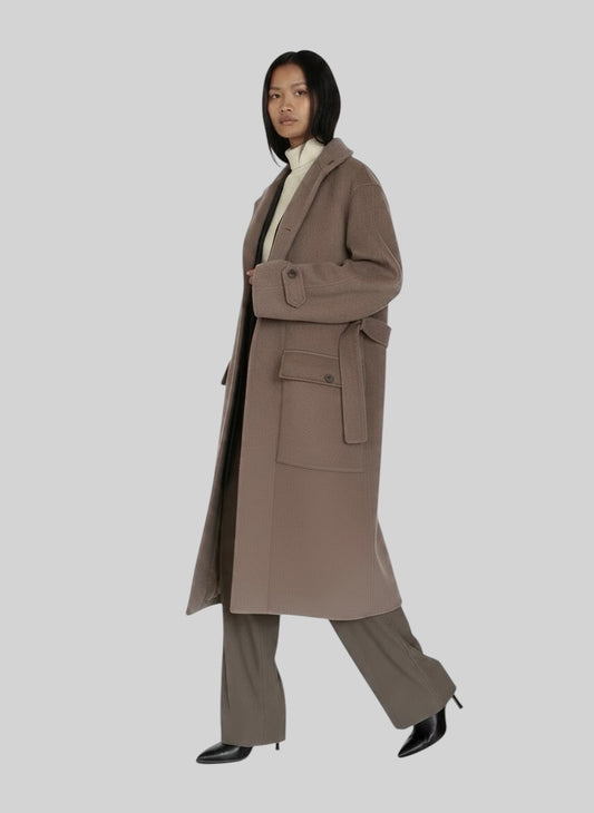 The camel bal collar coat – Meagratia