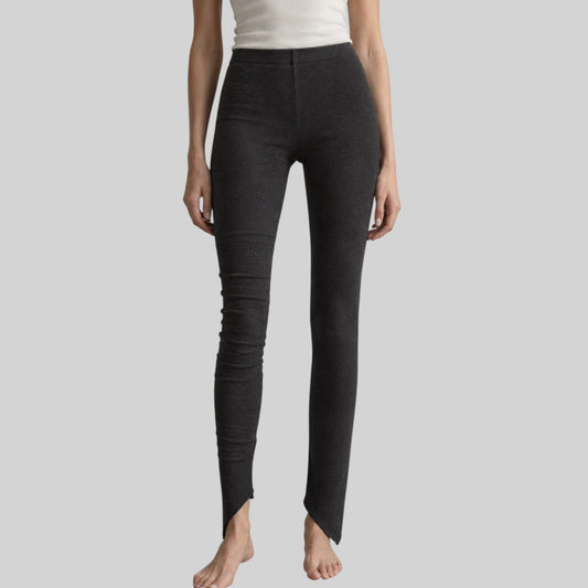 The charcoal couture knit leggings – Marc Le Bihan